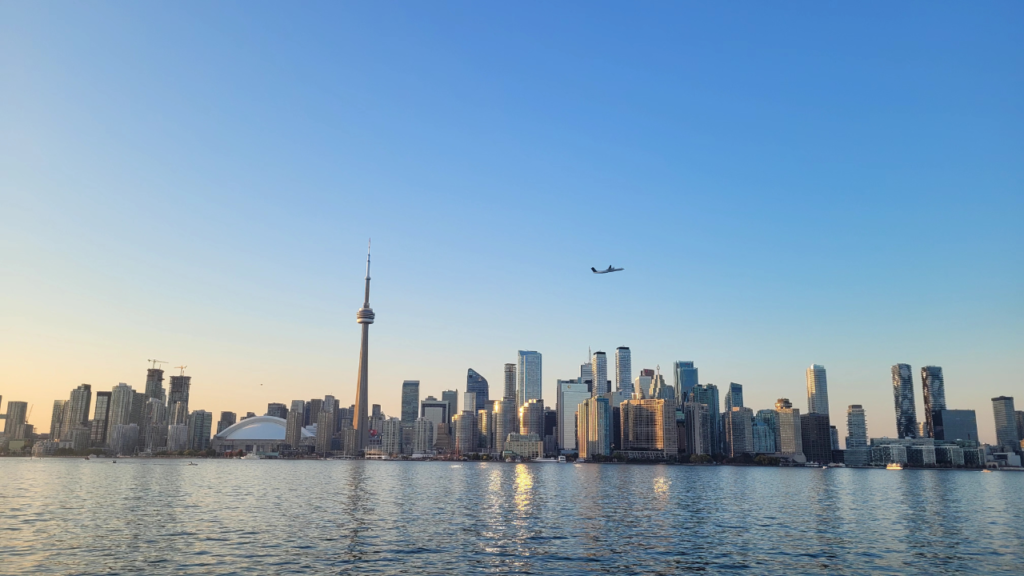 Vista da Skyline de Toronto